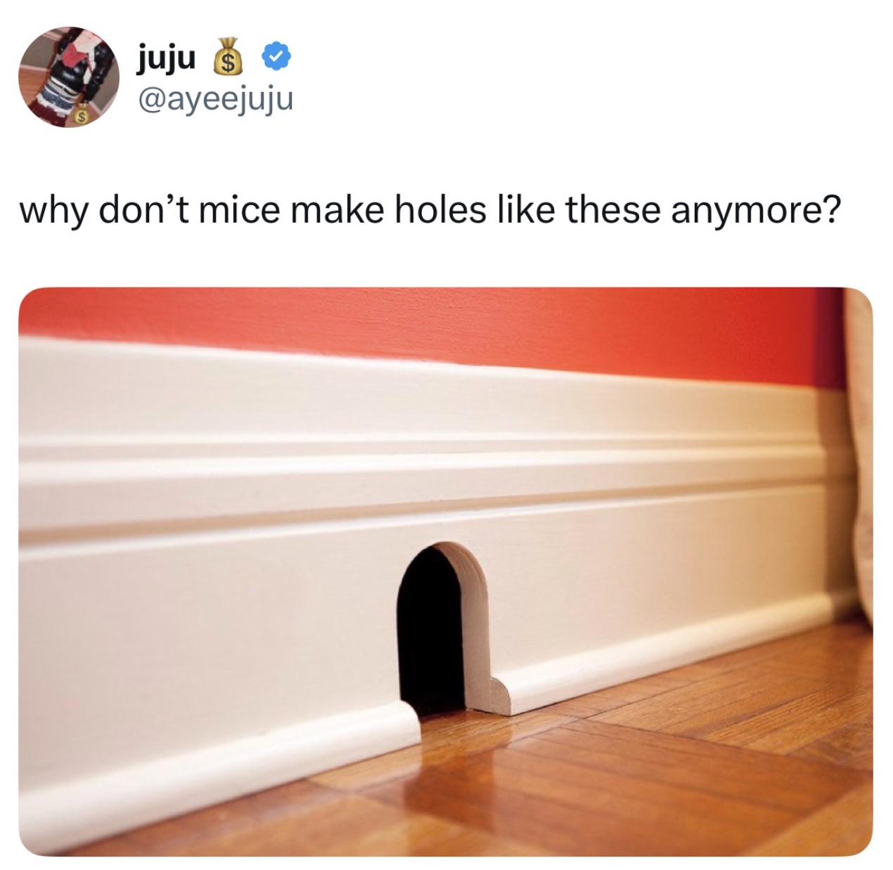 Make Mouse Holes Great Again.